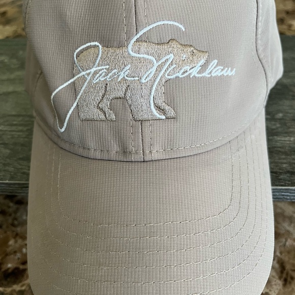 Jack Nicklaus Tan Baseball Cap - Picture 1 of 6